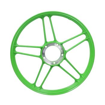 Gussfelgenring 1,35x17" grün